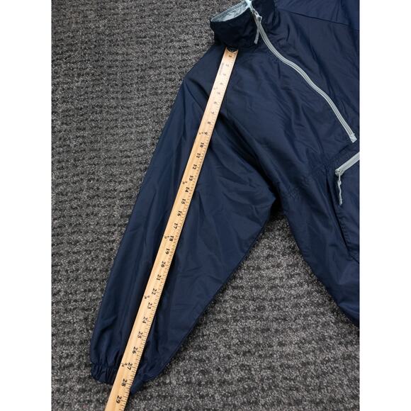 Penn State Nittany Lions Windbreaker Jacket Womens XL Blue Hooded Adidas NCAA - Picture 11 of 15